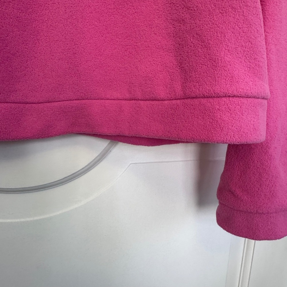 Dudley Stephens Pink Fleece Puff Sleeve Sweatshirt XXL - Picture 12 of 16